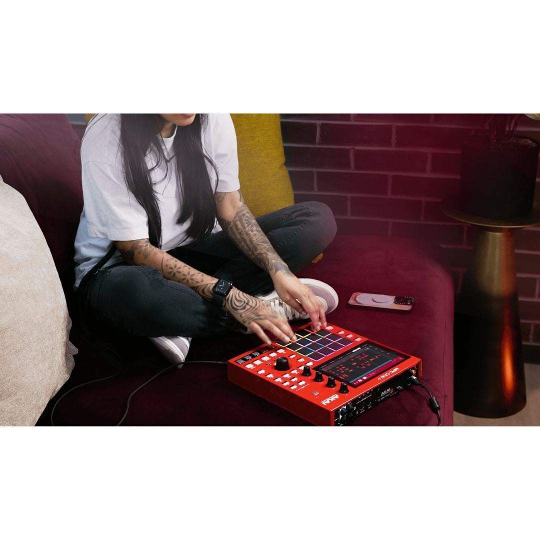 Akai Professional MPC One+ Standalone Drum Machine, Headphones,Beat Maker Bundle