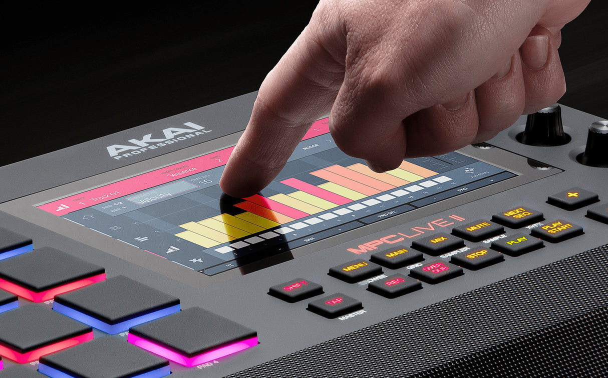 Akai Professional MPC Live II Standalone Music Production Controller Bundle