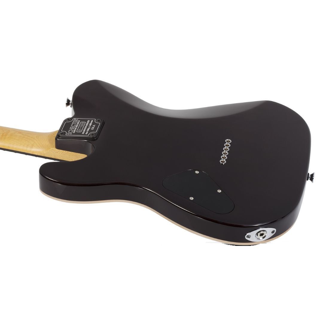 Schecter PT Classic Electric Guitar (Transparent Black Burst)