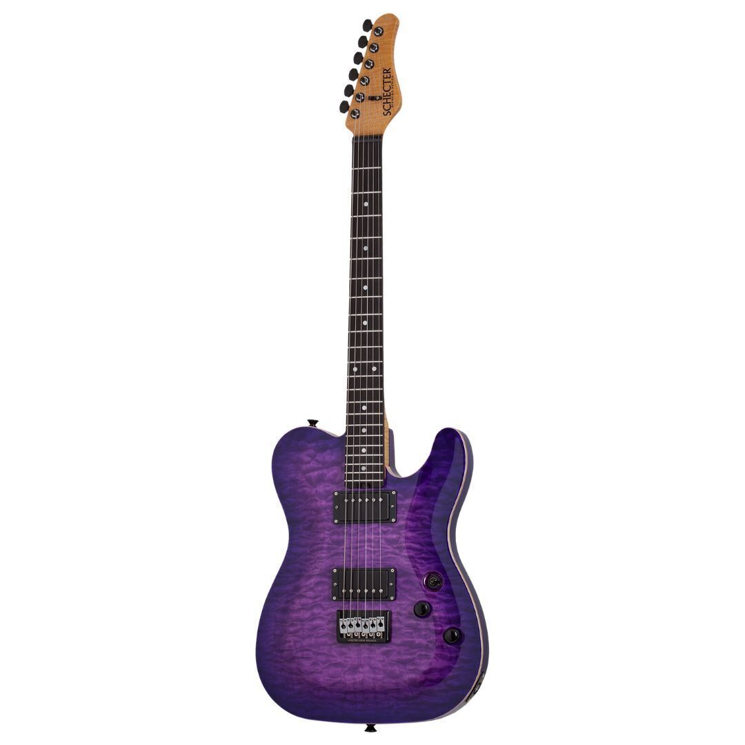 Schecter PT Classic Electric Guitar (Purple Burst)