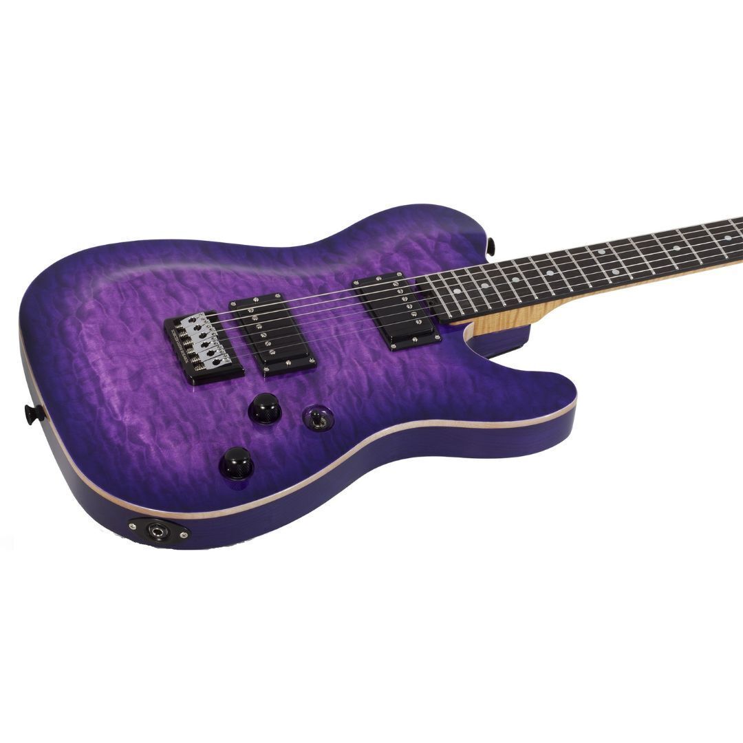 Schecter PT Classic Electric Guitar (Purple Burst)