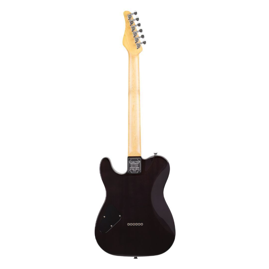 Schecter PT Classic Electric Guitar (Transparent Black Burst)