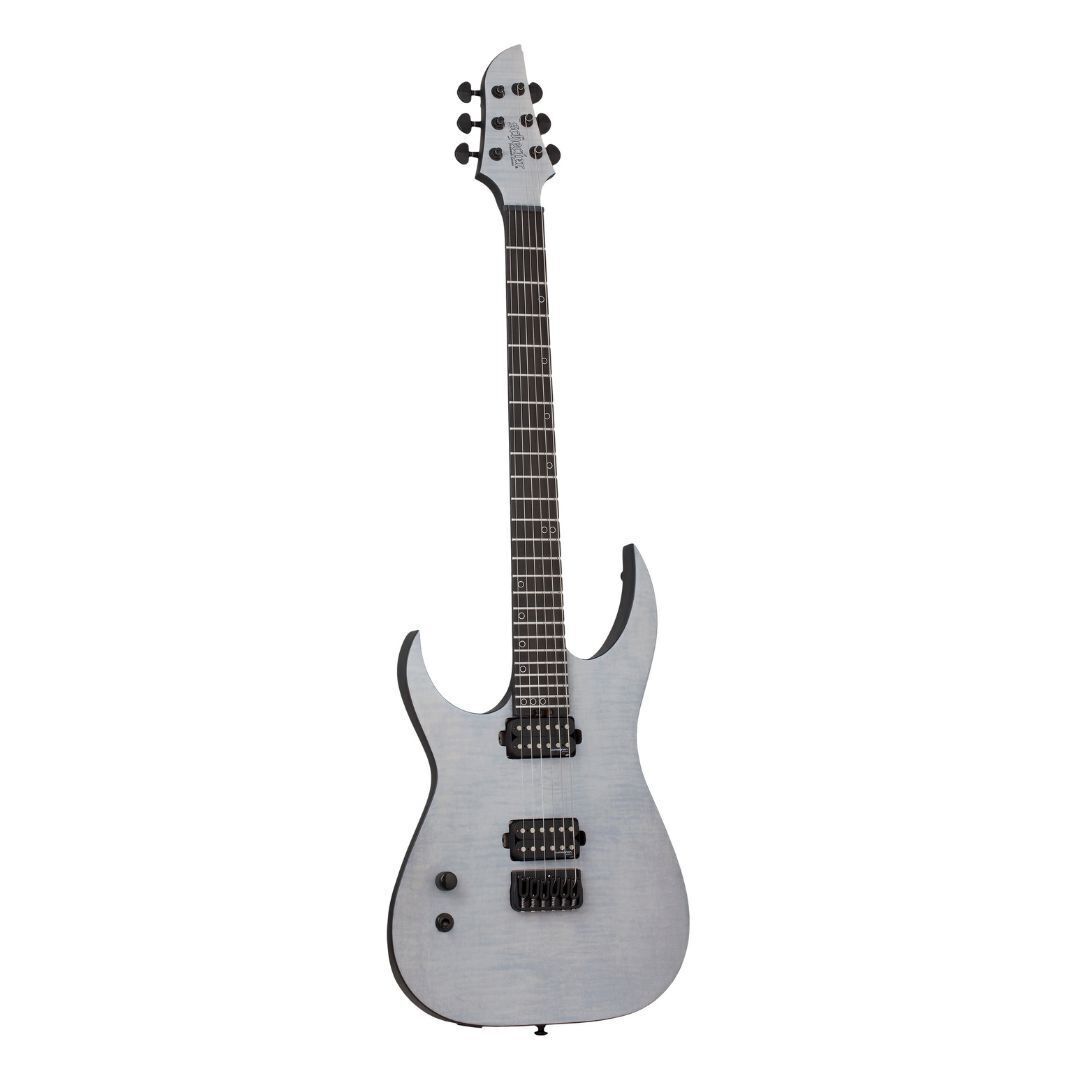 Schecter KM-6 MK-III Keith Merrow Legacy Guitar (Transparent White Satin)