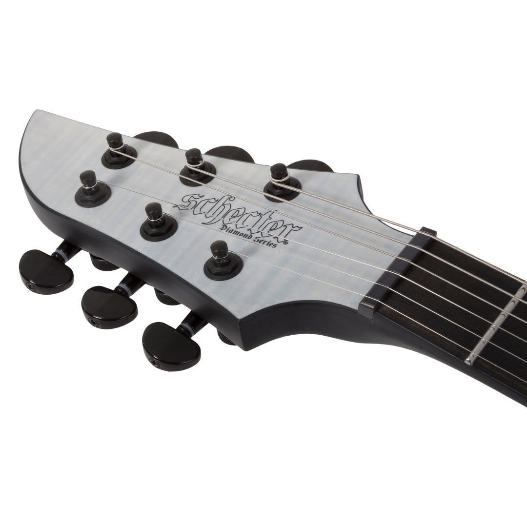 Schecter KM-6 MK-III Keith Merrow Legacy Guitar (Transparent White Satin)