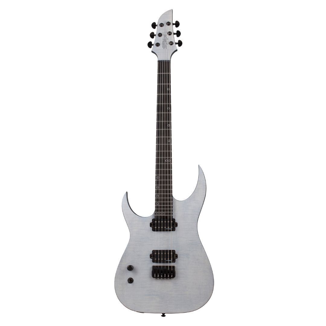 Schecter KM-6 MK-III Keith Merrow Legacy Guitar (Transparent White Satin)