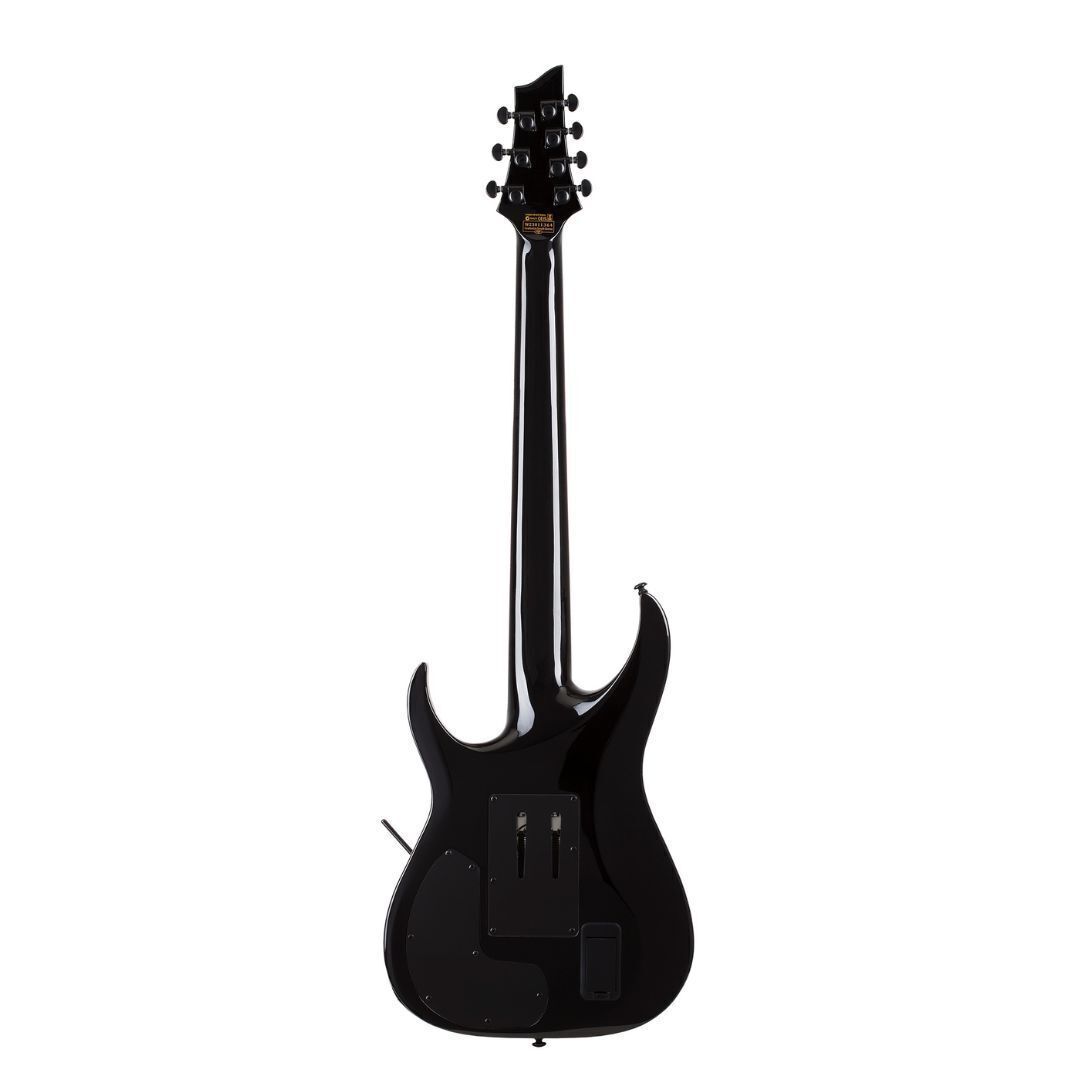 Schecter Sullivan King Banshee 7 FR-S Electric Guitar (Obsidian Blood)