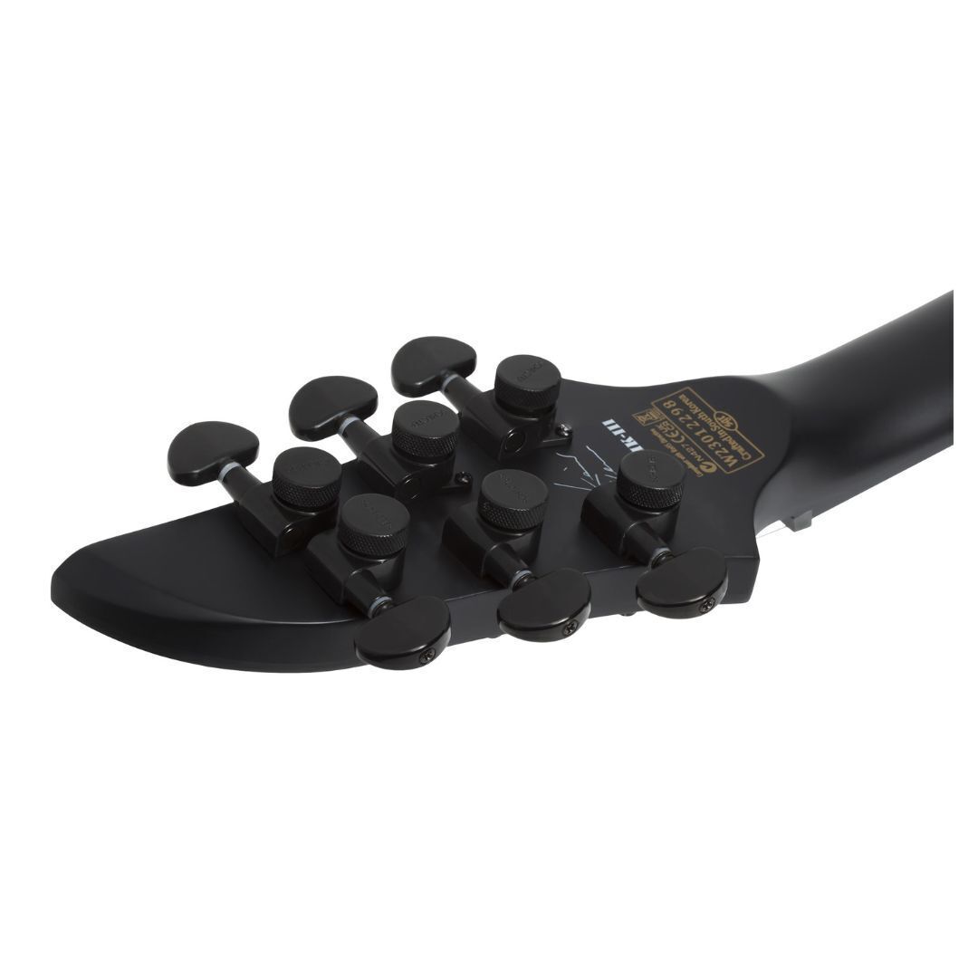 Schecter KM-6 MK-III Keith Merrow Legacy Guitar (Transparent Black Burst)