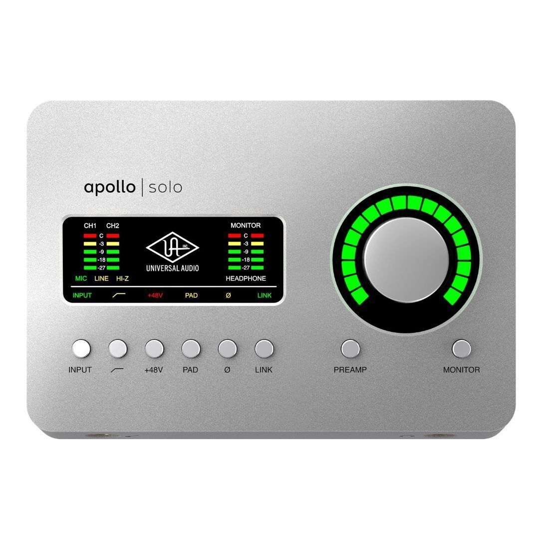 Universal Audio Apollo Solo Recording Interface Heritage Edition Bundle