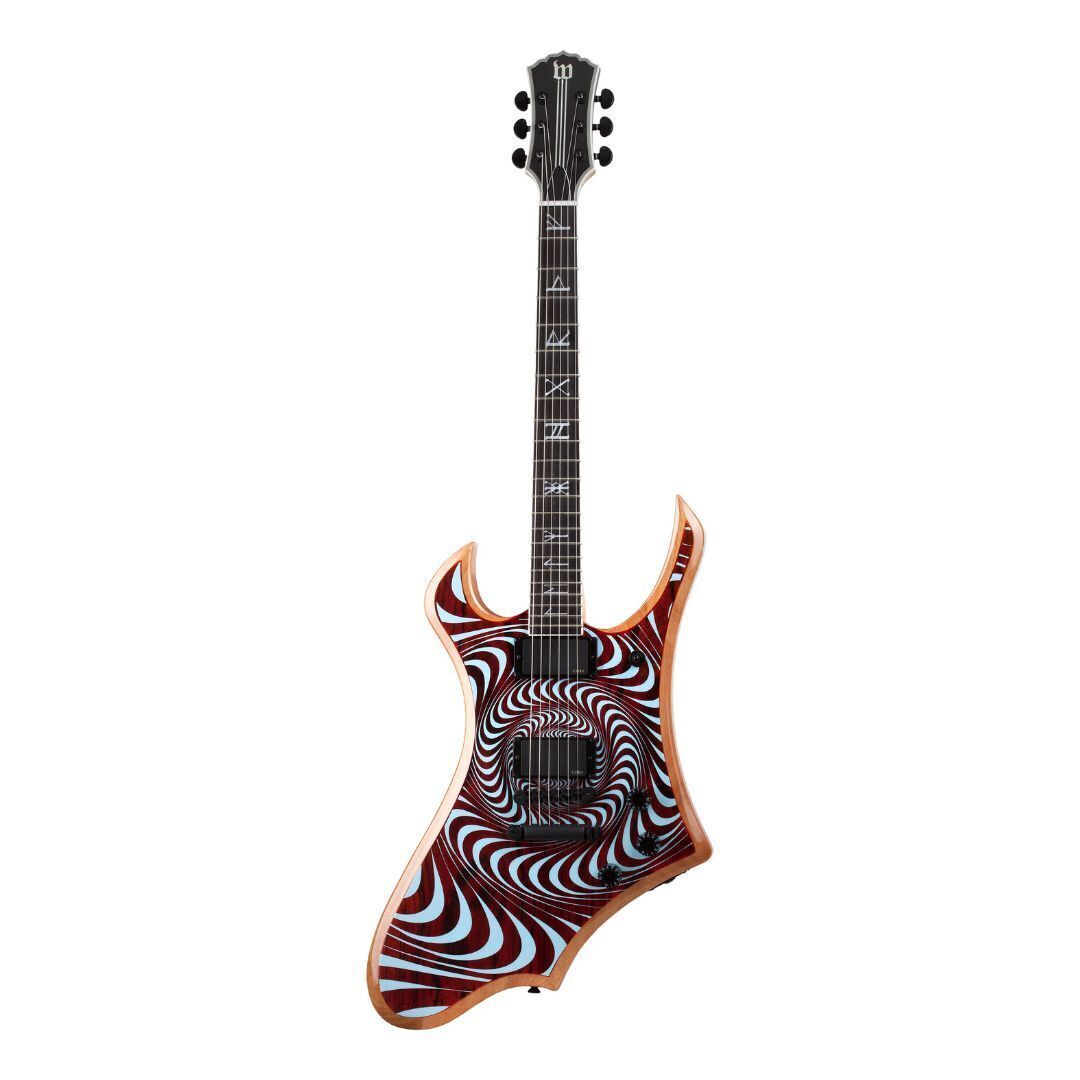Schecter Goregehn Electric Guitar (Cocobolo Psychic Bullseye)