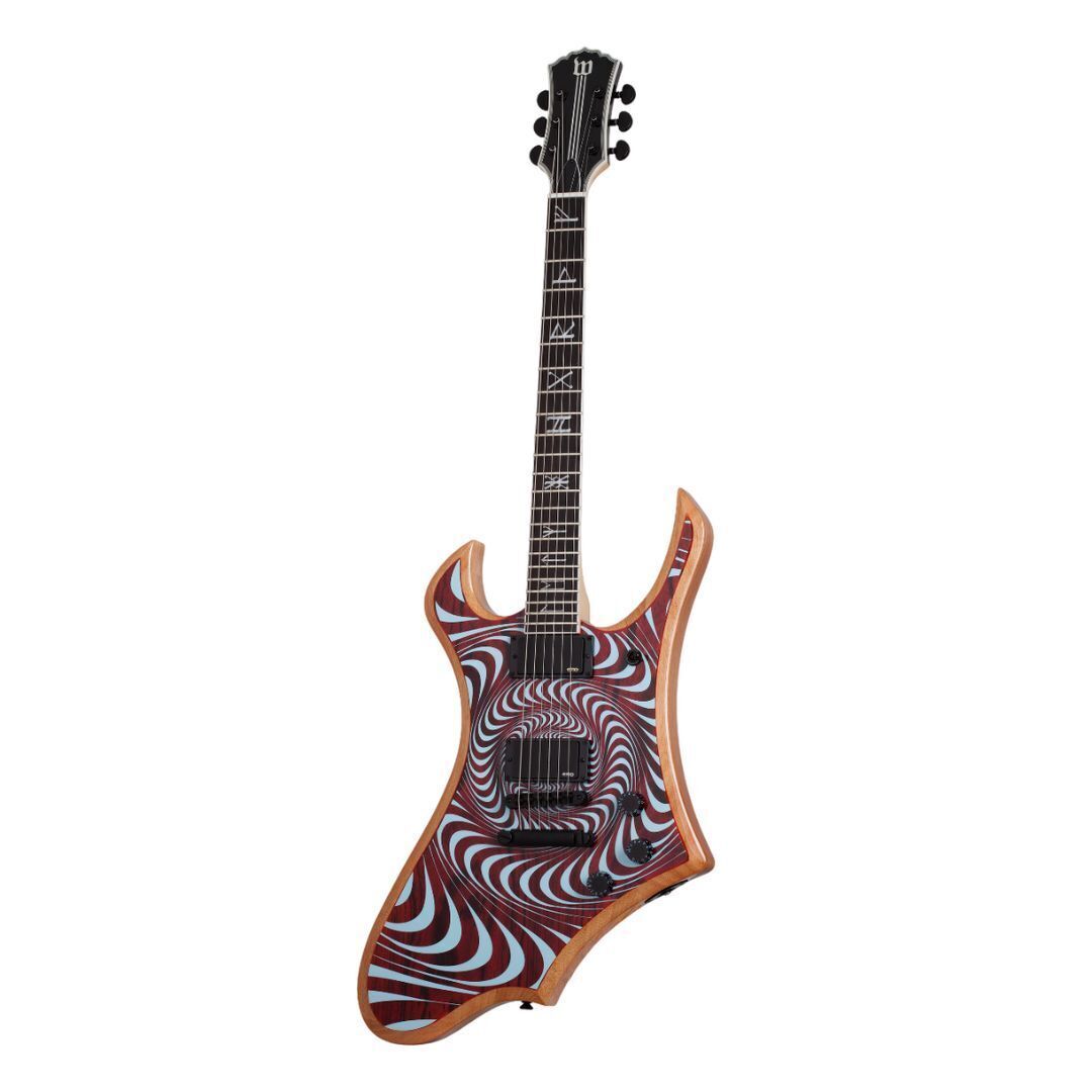Schecter Goregehn Electric Guitar (Cocobolo Psychic Bullseye)