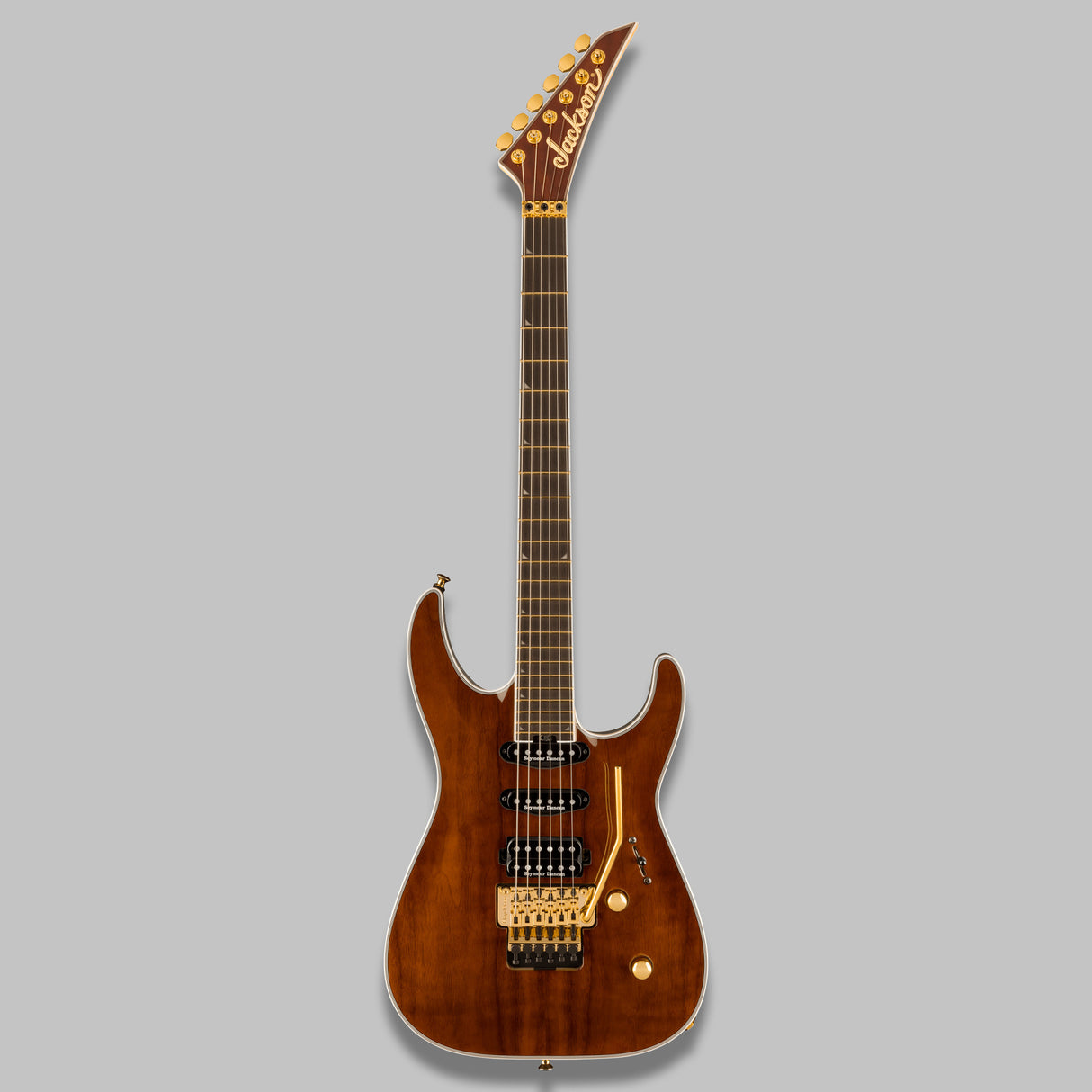 Jackson Pro Plus Series Soloist SLA3 6-String Electric Guitar (Walnut) with Case