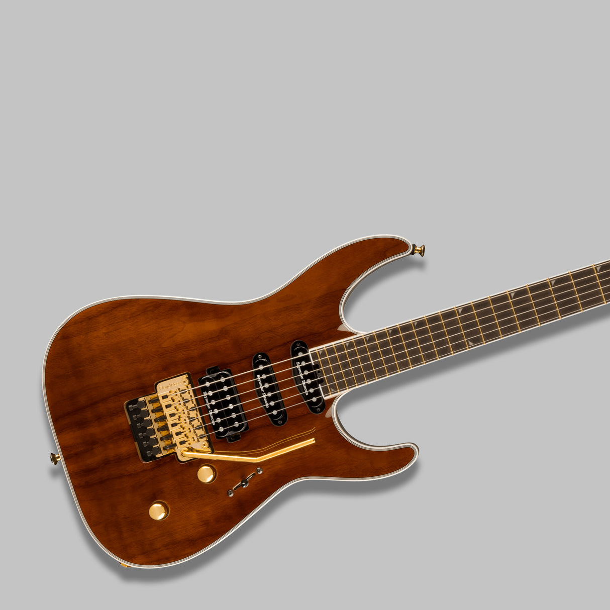 Jackson Pro Plus Series Soloist SLA3 6-String Electric Guitar (Walnut) with Case