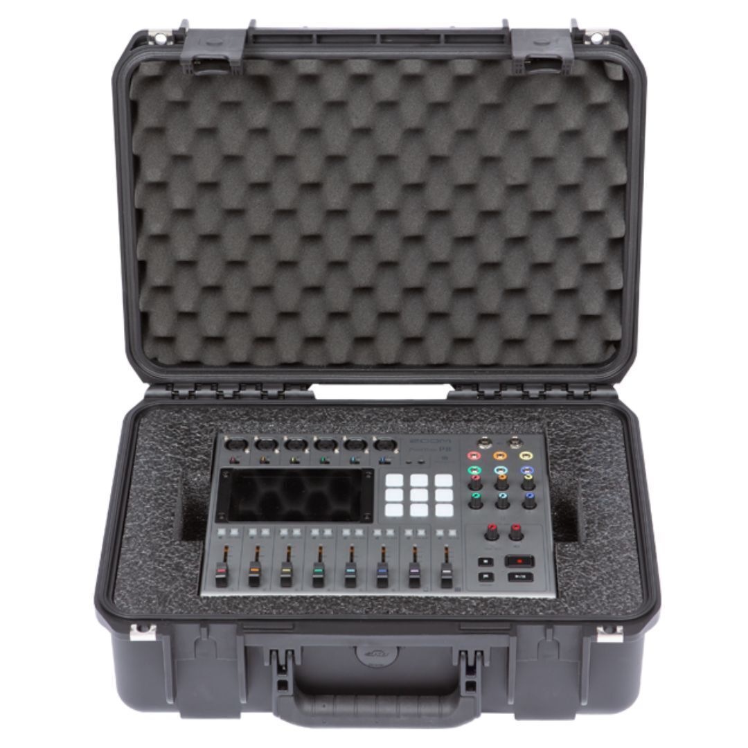 SKB Cases iSeries 1711-6 Case for Zoom PodTrak P8 Podcast Mixer and Accessory (Open Box)