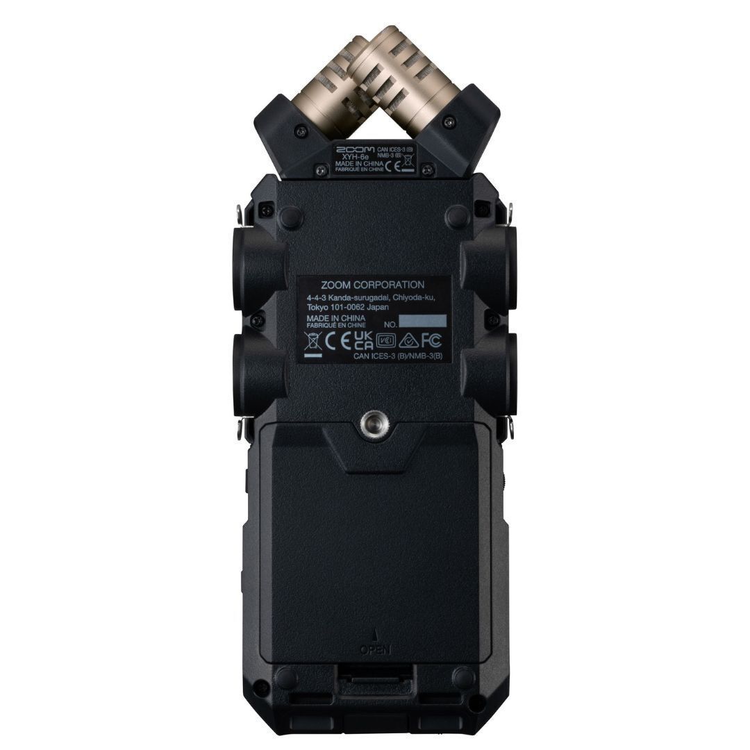 Zoom H6essential with 32-Bit Float, Accessibility, 6-Track Portable Recorder (Open Box)