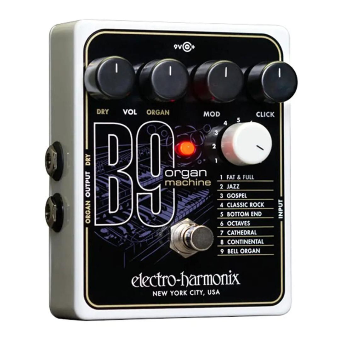Electro-Harmonix B9 Organ Machine Effects Pedal W/Power Supply