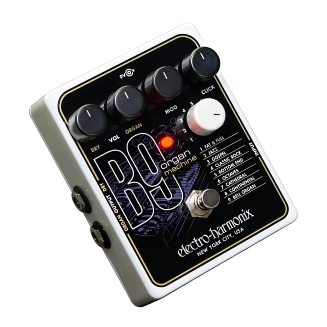 Electro-Harmonix B9 Organ Machine Effects Pedal W/Power Supply