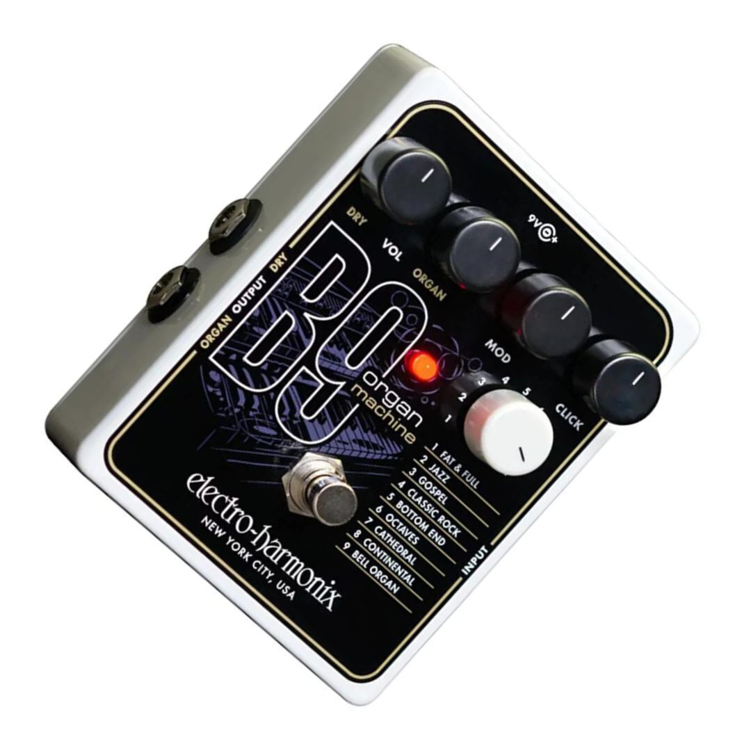 Electro-Harmonix B9 Organ Machine Effects Pedal W/Power Supply