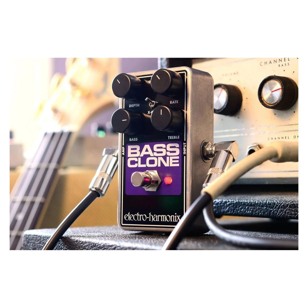 Electro-Harmonix Bass Clone Chorus Effects Pedal