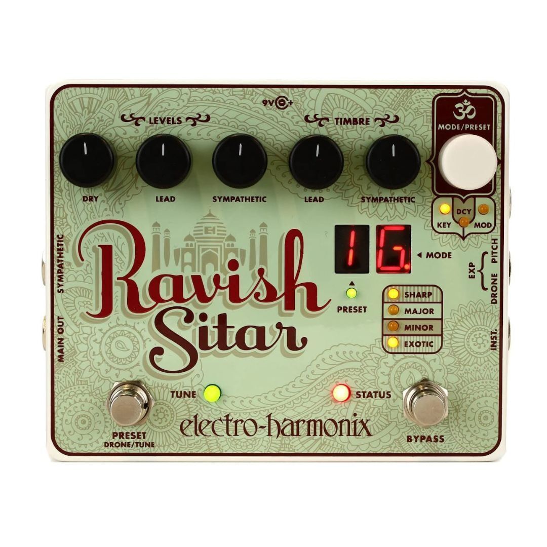 Electro-Harmonix Ravish Sitar Emulator Pedal