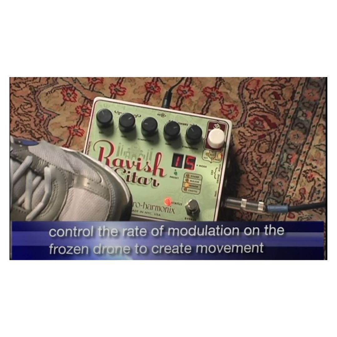Electro-Harmonix Ravish Sitar Emulator Pedal