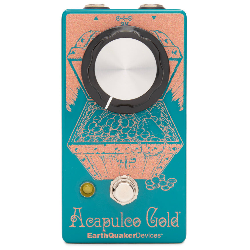 EarthQuaker Devices Acapulco Gold Power Amp Distortion Pedal (Water Blue)