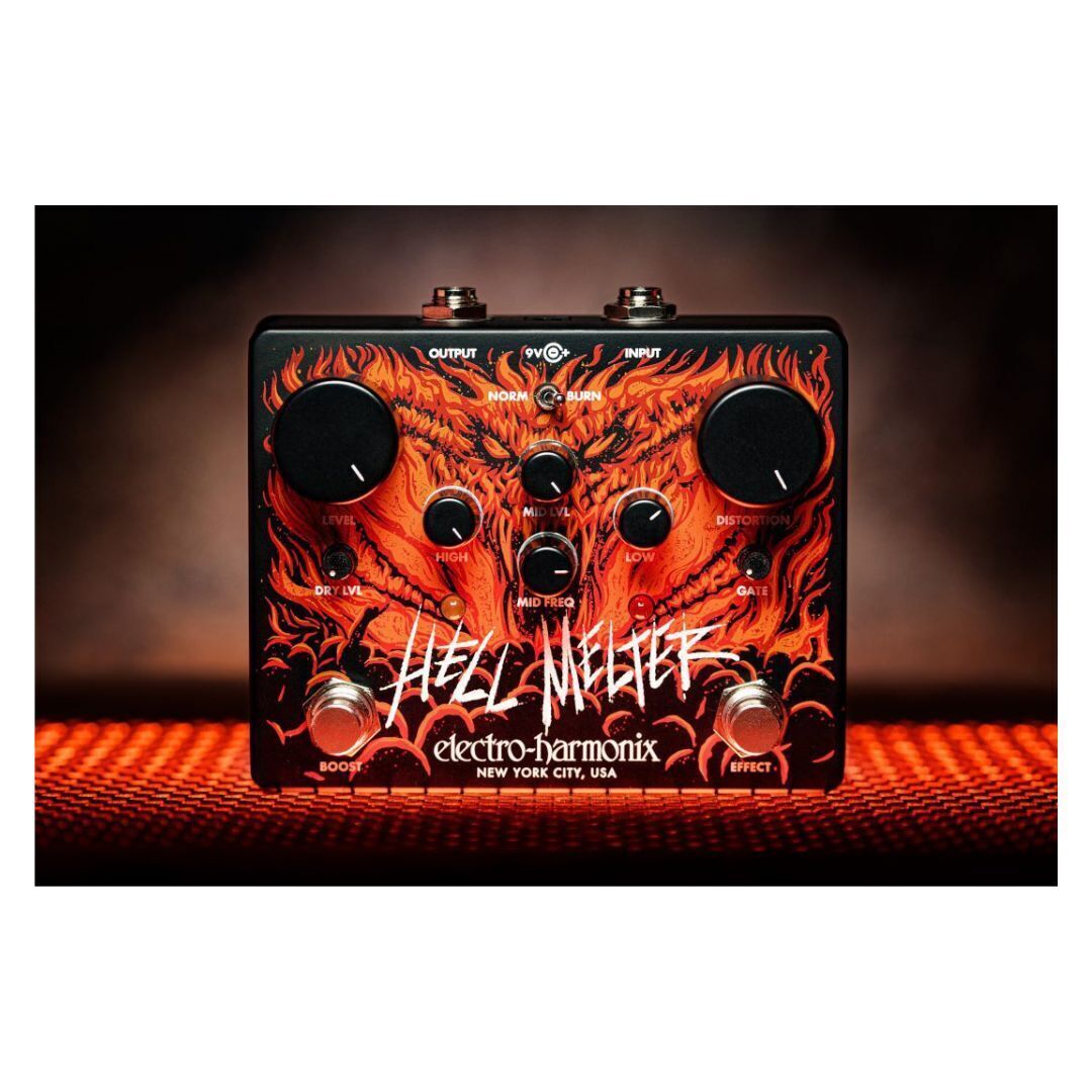 Electro-Harmonix HELL MELTER Advanced Metal Distortion
