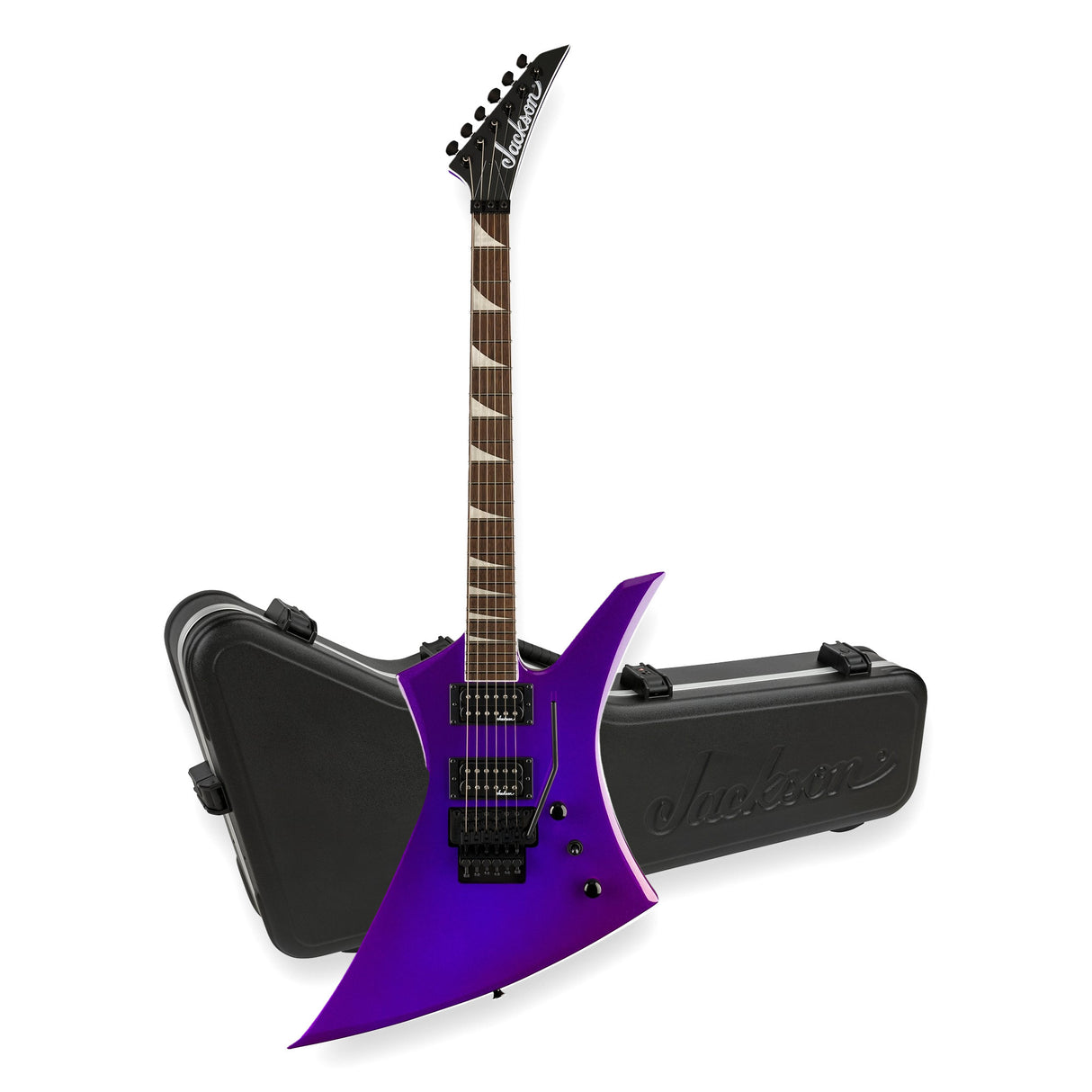 Jackson X Series Kelly KEX Electric Guitar (Deep Purple Metallic) Bundle