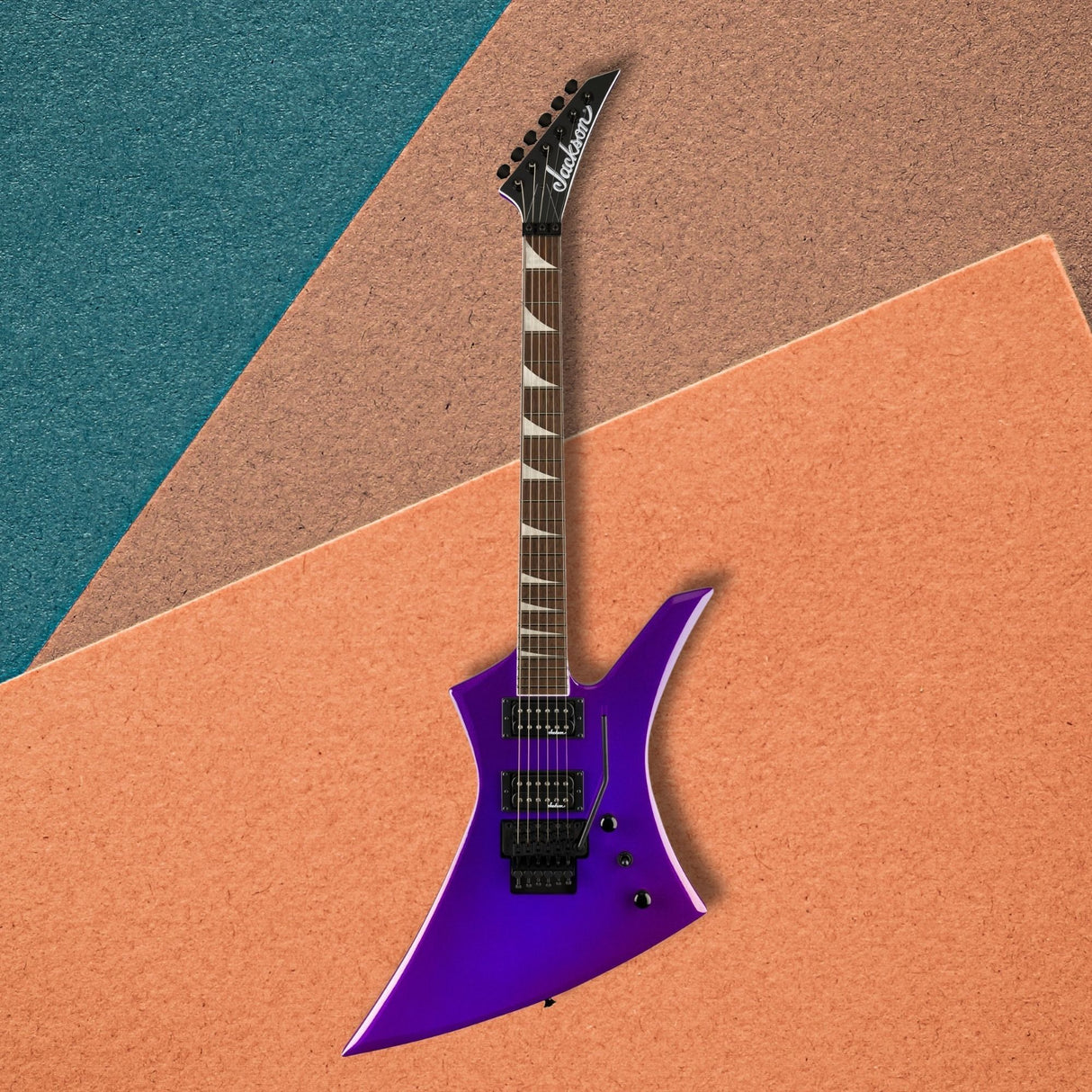 Jackson X Series Kelly KEX Electric Guitar (Deep Purple Metallic) Bundle