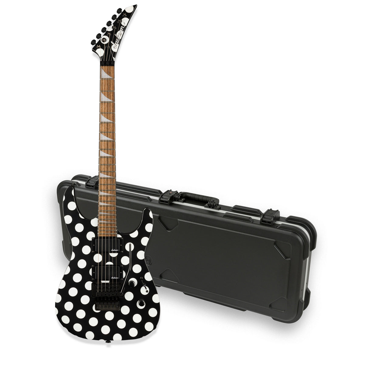 Jackson X Series Soloist SLX DX Electric Guitar (Polka Dot) Bundle