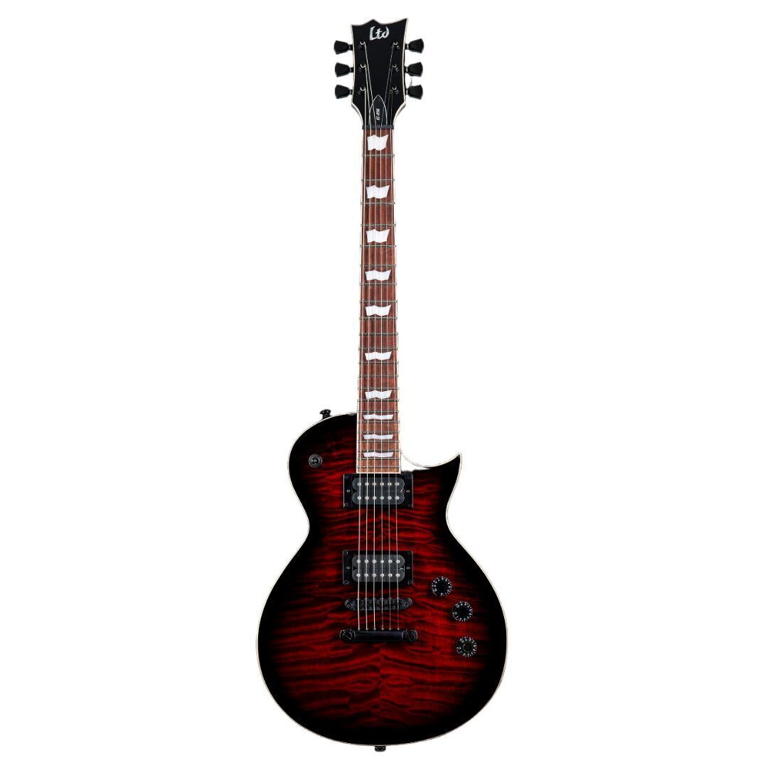ESP LTD EC-256 Electric Guitar, See-Thru Black Cherry