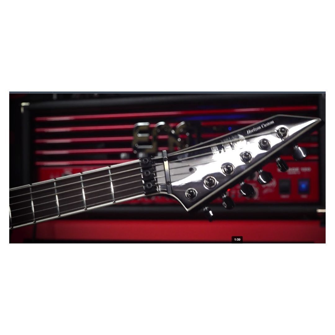 ESP LTD Horizon Custom 87 Electric Guitar, Black