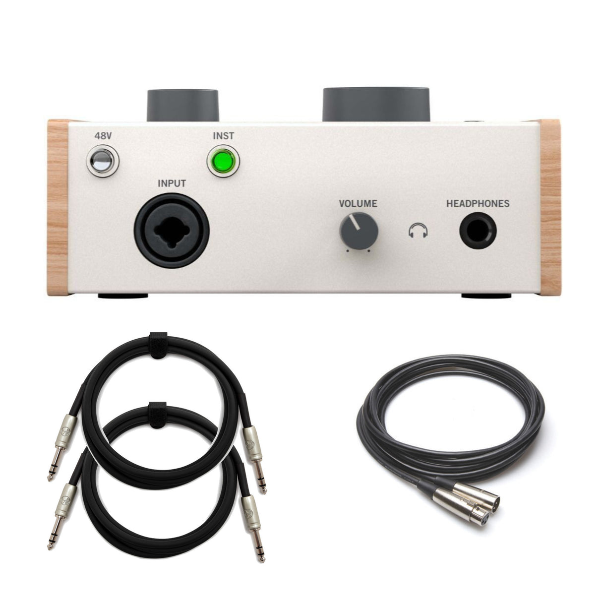 Universal Audio VOLT-176 USB Audio Interface with XLR Cable & 1/4 in TRS Cables