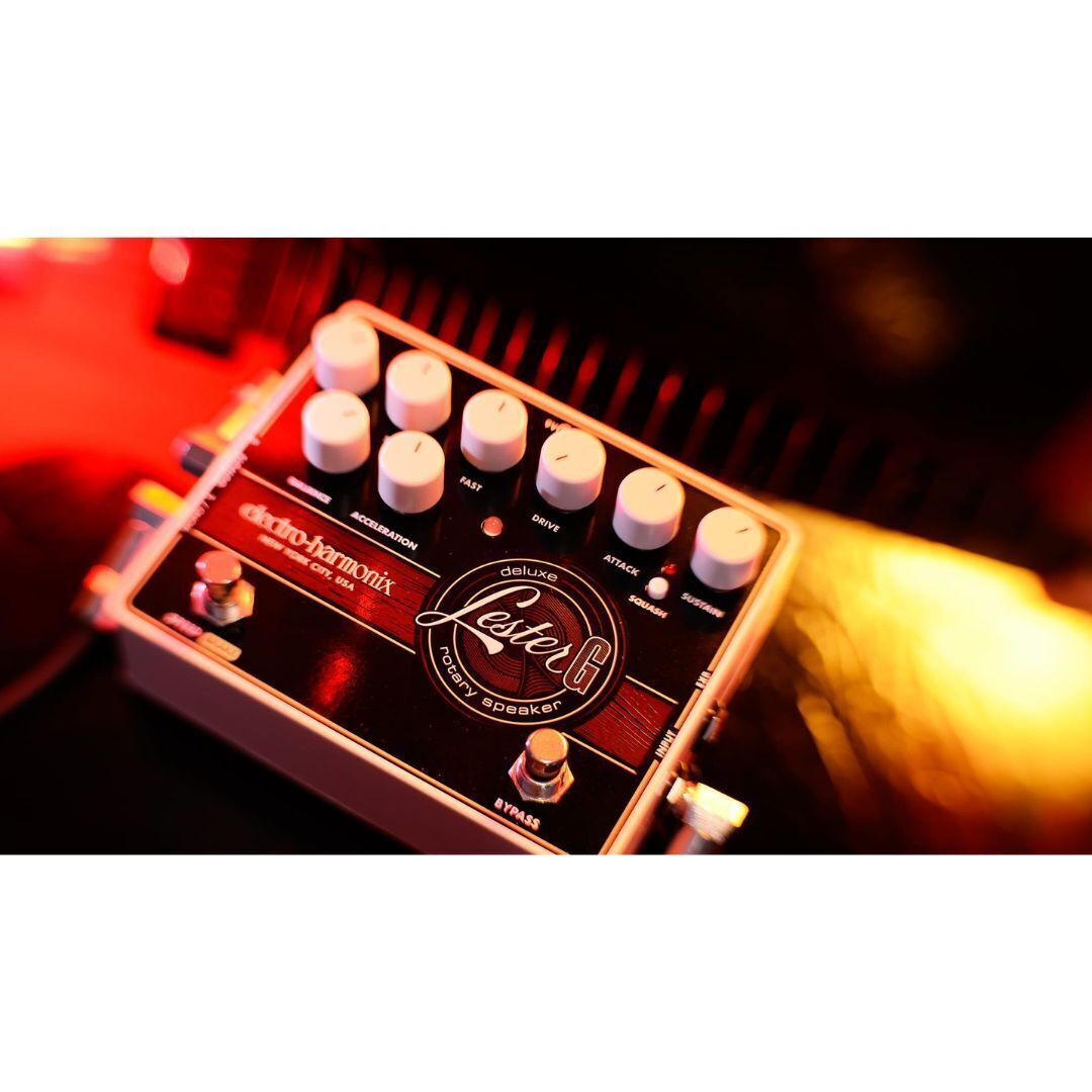 Electro Harmonix Lester G Deluxe Rotary Speaker Emulator