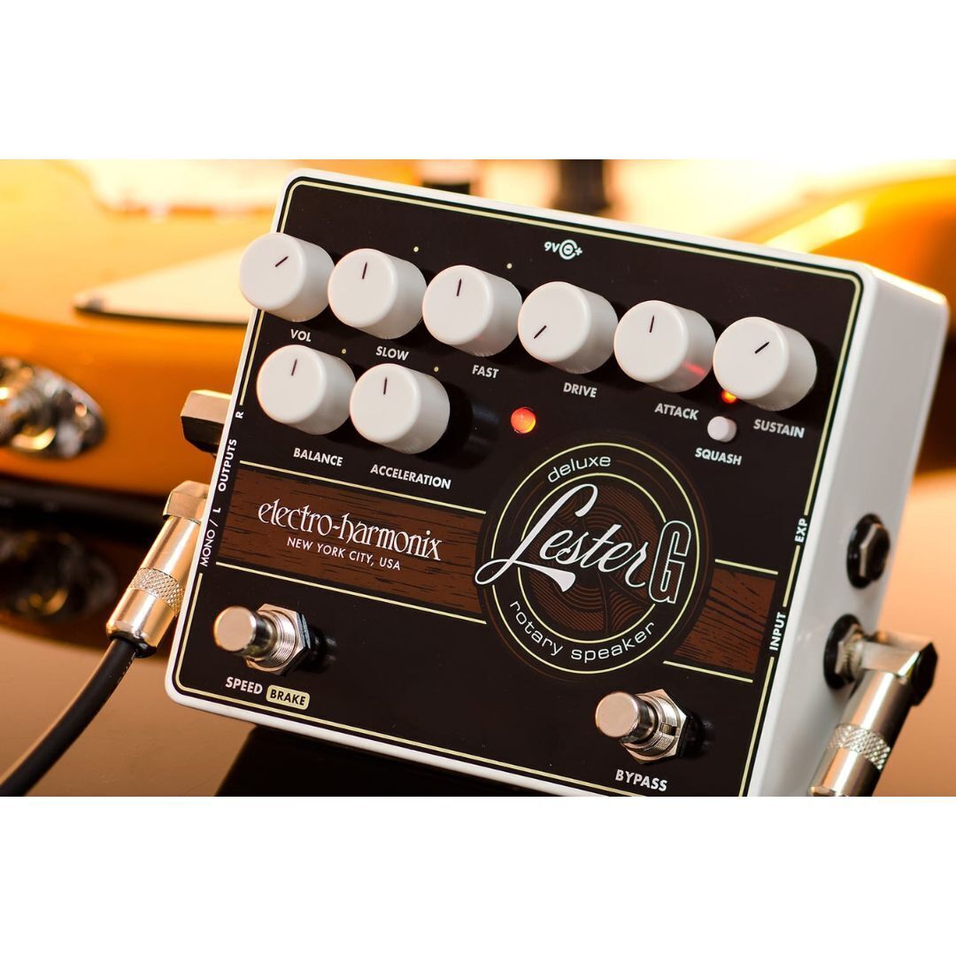 Electro Harmonix Lester G Deluxe Rotary Speaker Emulator