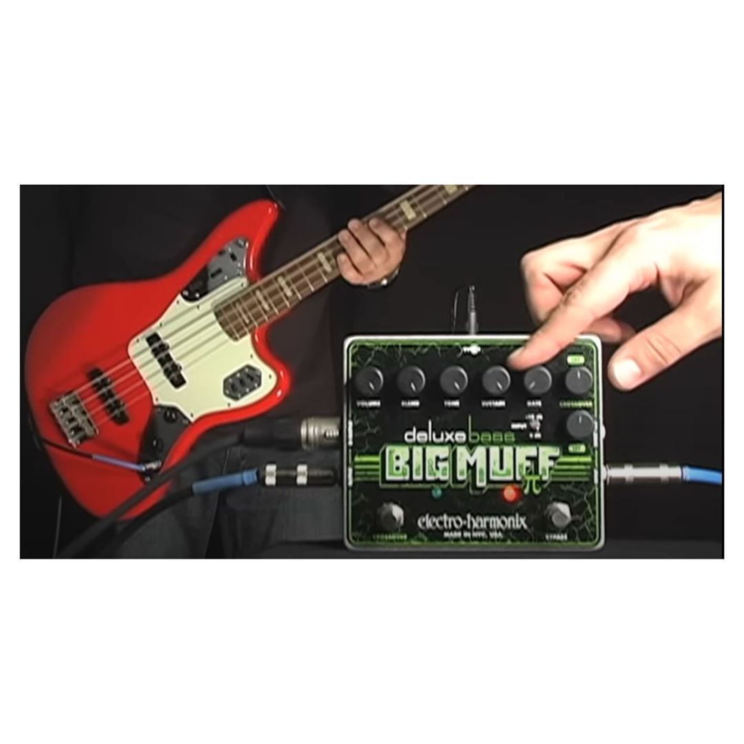 Electro-Harmonix Deluxe Bass Big Muff Pi Fuzz Pedal For Bass