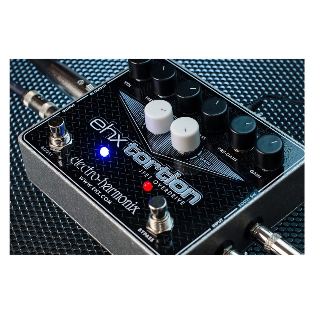 Electro-Harmonix Ehx Tortion Jfet Overdrive Guitar Effects Pedal