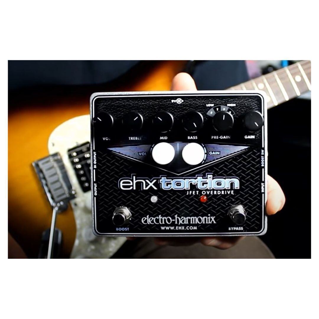 Electro-Harmonix Ehx Tortion Jfet Overdrive Guitar Effects Pedal