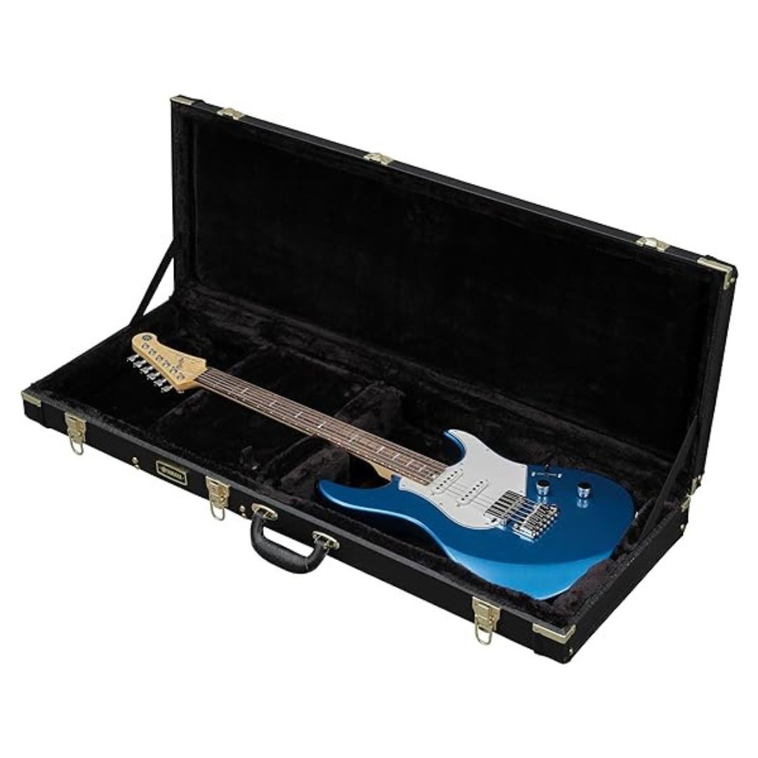 Yamaha Pacifica Professional 6 String Solid-Body Electric Guitar, Sparkle Blue