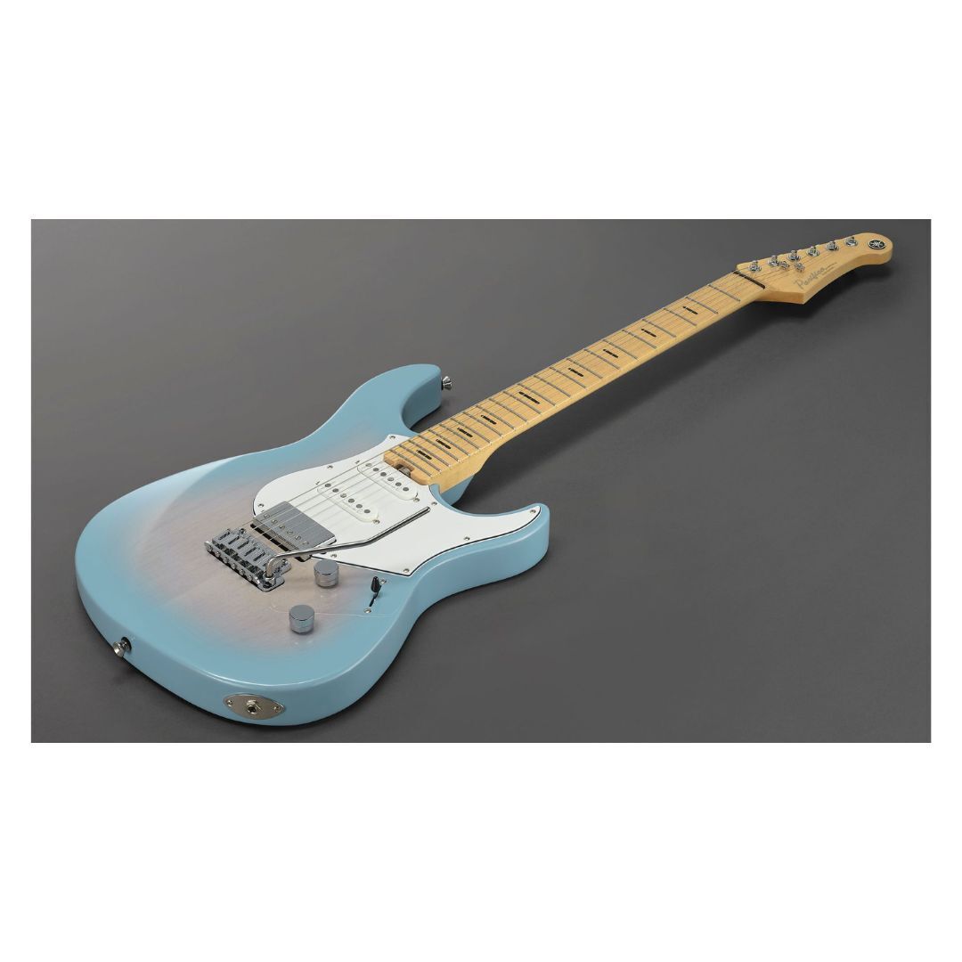 Yamaha Pacifica Professional 6 String Solid-Body Guitar, Peach Blue Burst