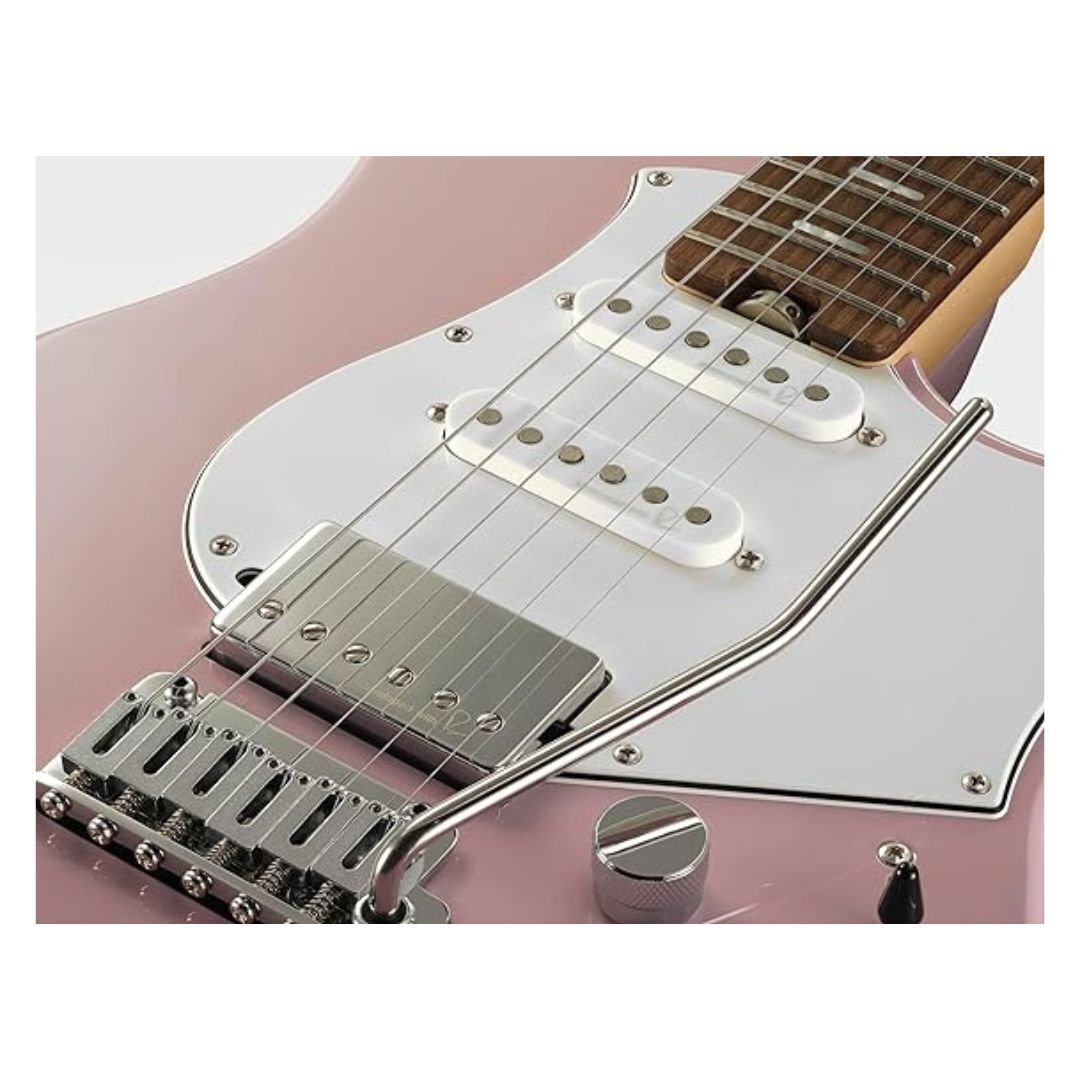 Yamaha Pacifica Standard Plus 6-String Solid-Body Guitar, Rosewood, Ash Pink