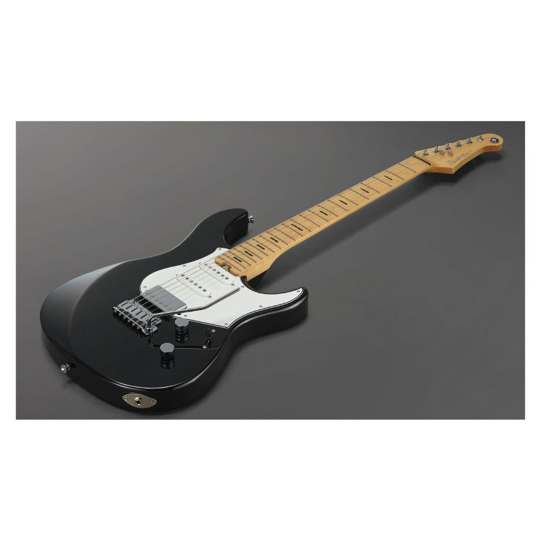 Yamaha Pacifica Professional 6 String Solid-Body Electric Guitar, Black Metallic