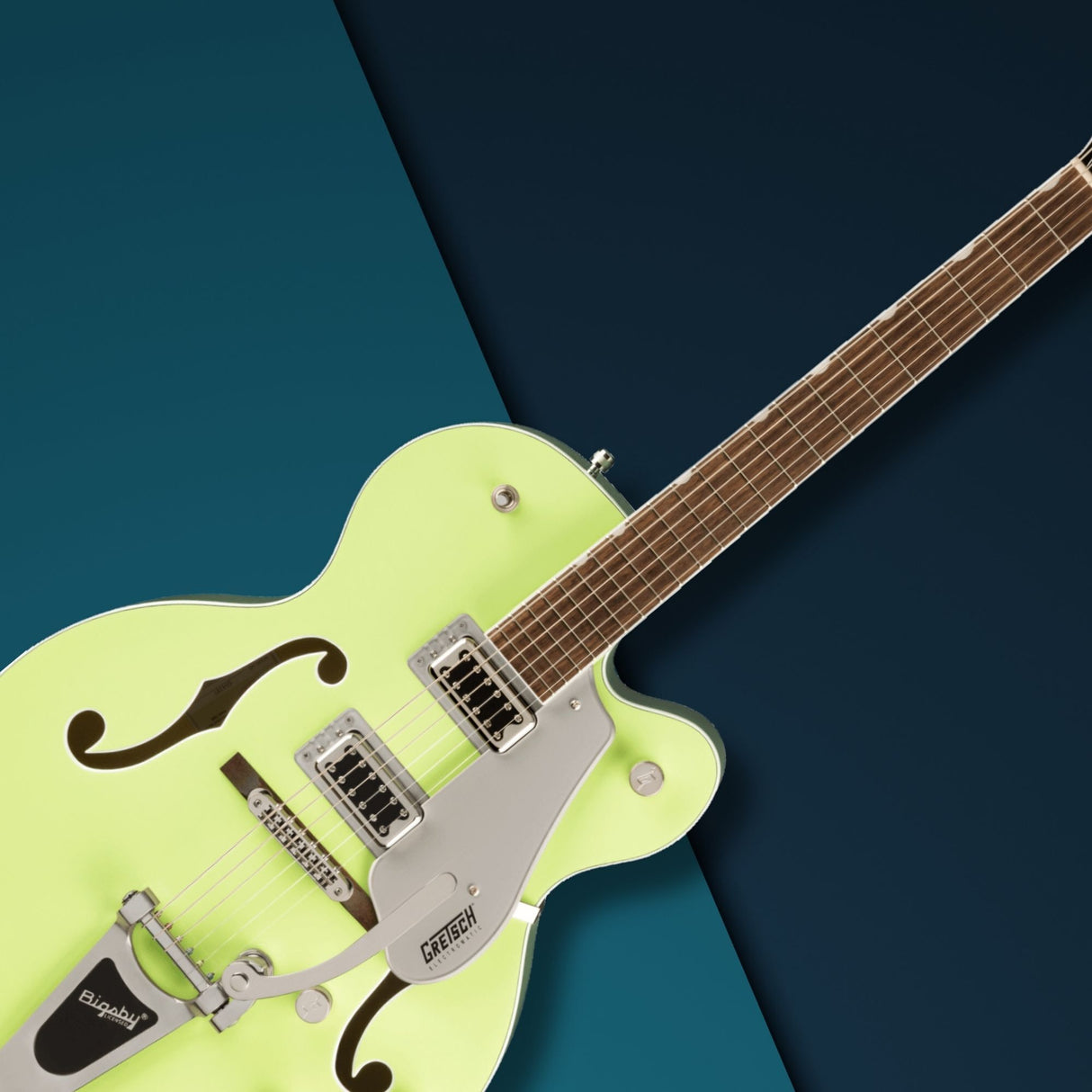 Gretsch G5420T Electromatic Electric Guitar (Green) with Hardshell Case