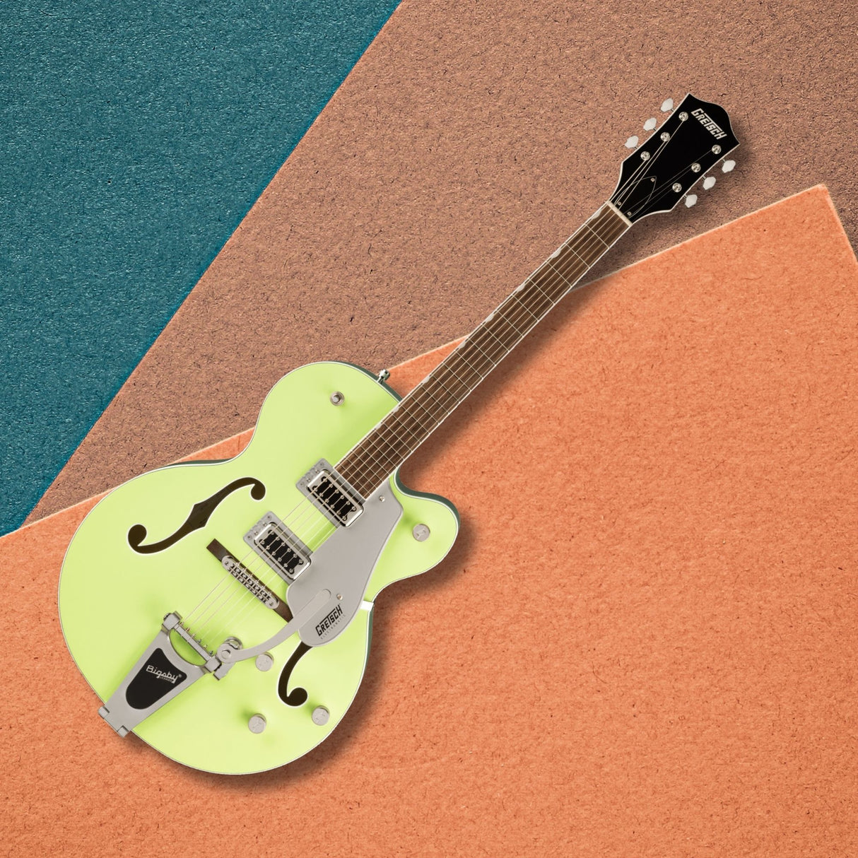 Gretsch G5420T Electromatic Electric Guitar (Green) with Hardshell Case