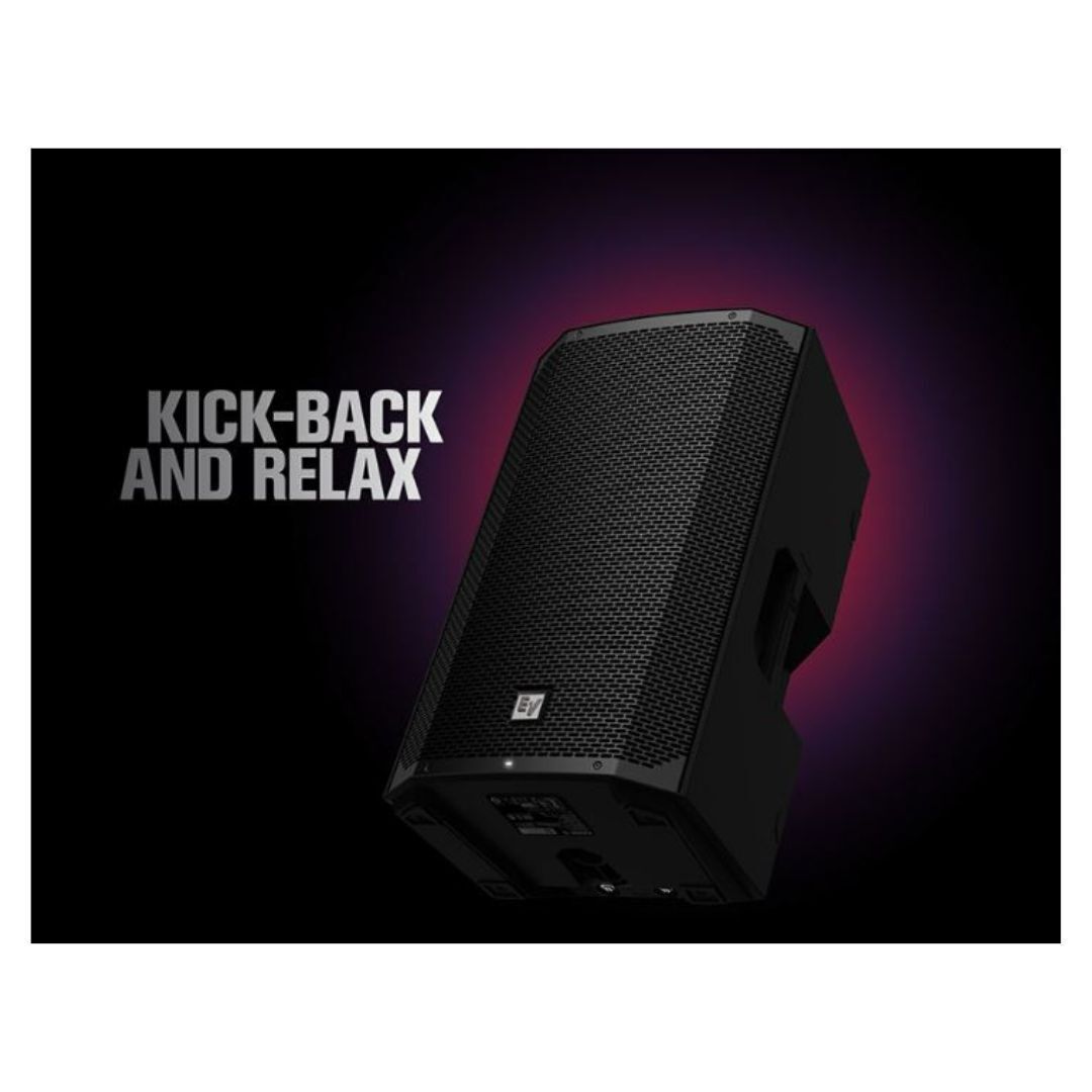 Electro Voice EVERSE 12 12-Inch Battery Powered Loud Speaker (Black) Bundle