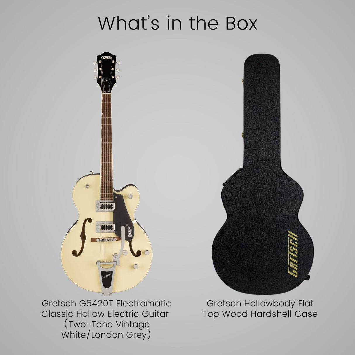 Gretsch G5420T Electromatic Electric Guitar (London Gray) with Hardshell Case