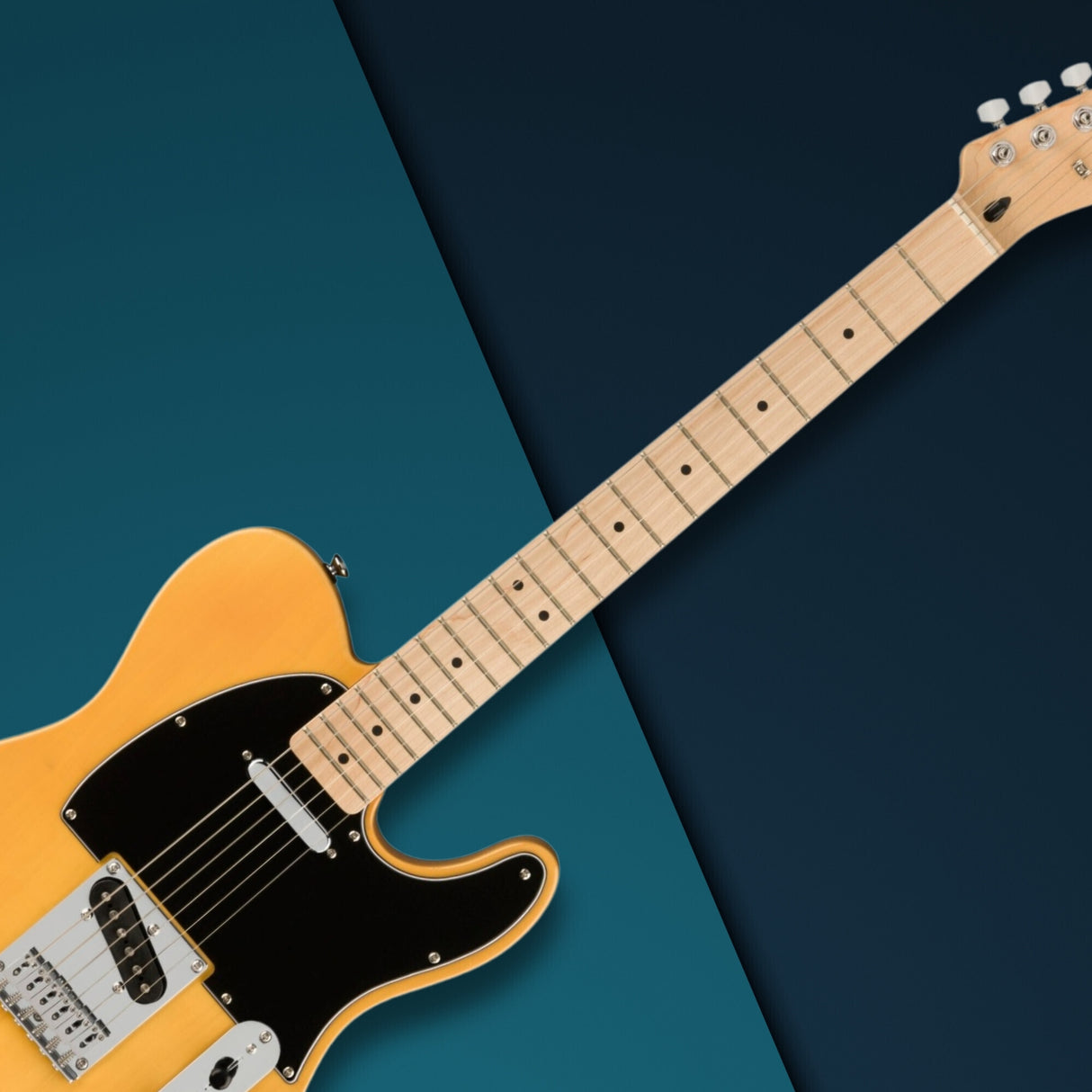 Squier Affinity Series Telecaster 6-String Electric Guitar (Butterscotch Blonde)