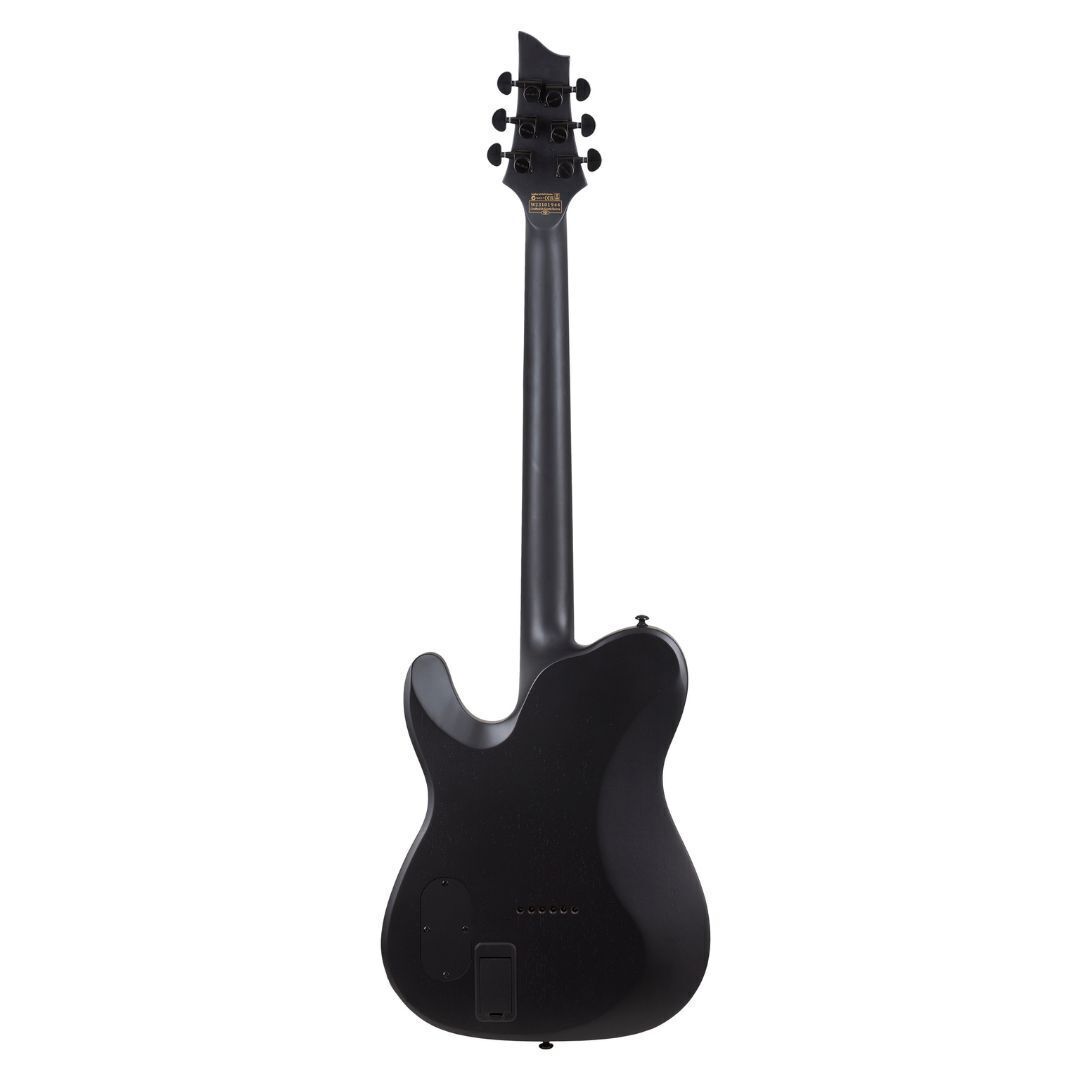 Schecter PT Black Ops Electric Guitar (Satin Black Open Pore)