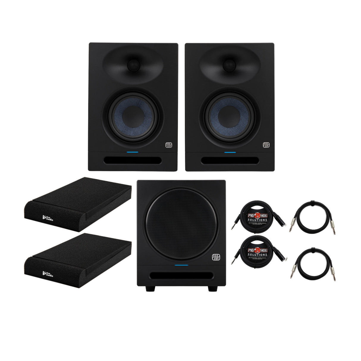 PreSonus Eris Studio 5 5-Inch Monitors with Bluetooth Subwoofer Bundle