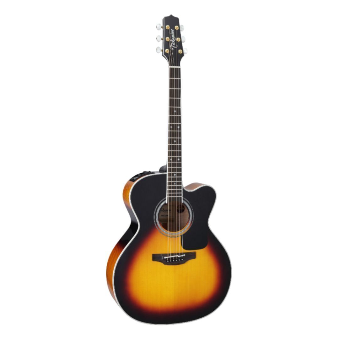 Takamine Made In Japan Jumbo Acoustic Electric Guitar (Flamed Maple Back/Sides)