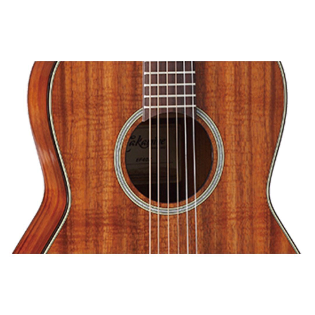 Takamine Made In Japan Orchestra Acoustic Electrric Guitar With Hawaiian Koa Top